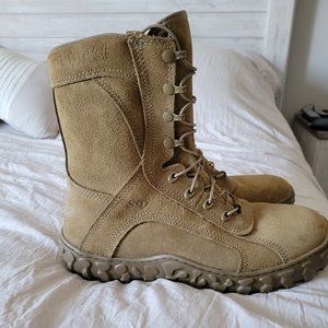 Special Ops Coyote All Leather Combat Boots
